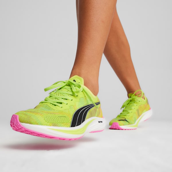 Tenis de running para mujer Liberate NITRO™ 2, Lime Pow-PUMA Black, extralarge